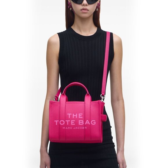 MARC JACOBS The Leather Small Tote – Hot Pink - Picture 6 of 9